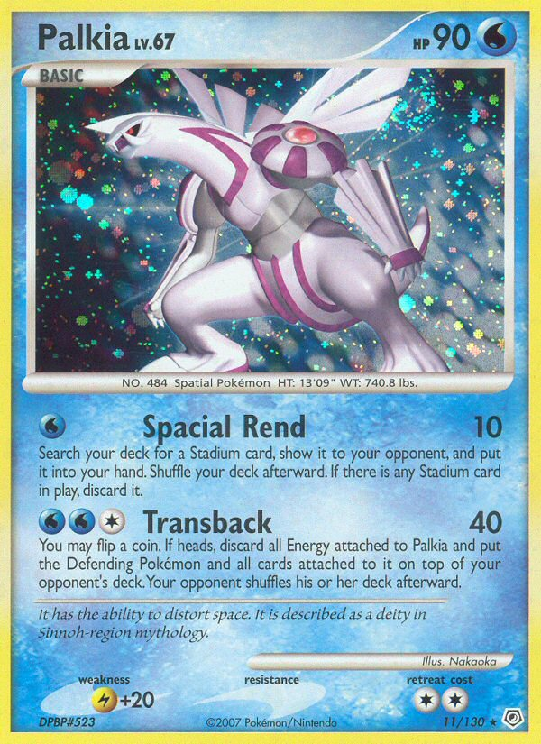 Palkia (11/130) [Diamond & Pearl: Base Set] | Exor Games Truro