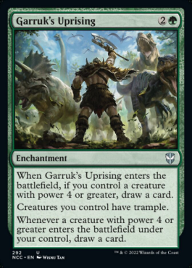 Garruk's Uprising [Streets of New Capenna Commander] | Exor Games Truro