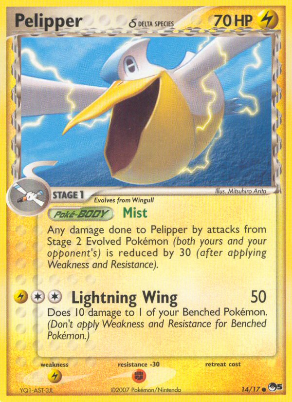 Pelipper (14/17) (Delta Species) [POP Series 5] | Exor Games Truro