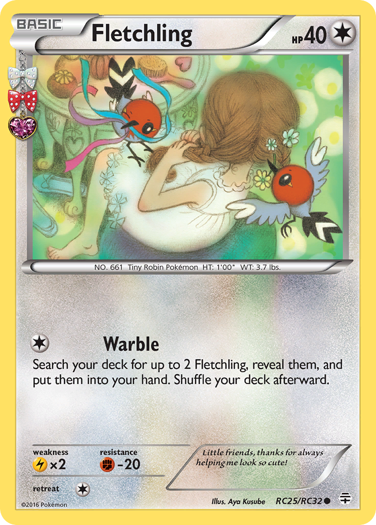 Fletchling (RC25/RC32) [XY: Generations] | Exor Games Truro