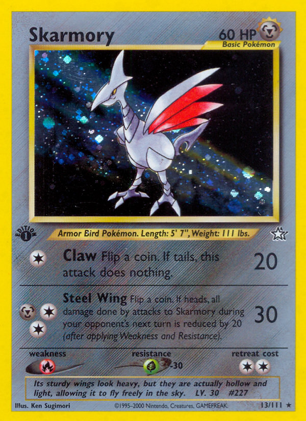 Skarmory (13/111) [Neo Genesis 1st Edition] | Exor Games Truro