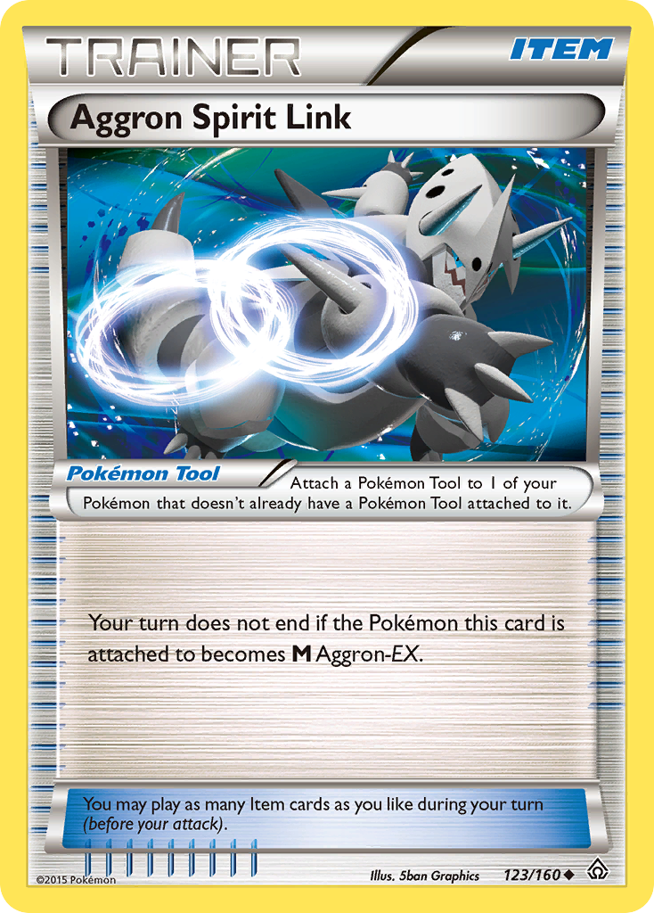 Aggron Spirit Link (123/160) [XY: Primal Clash] | Exor Games Truro