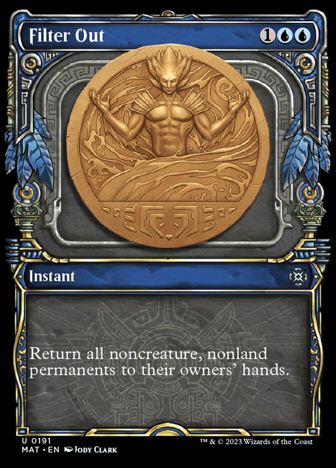 Filter Out (Showcase Halo Foil) [March of the Machine: The Aftermath] | Exor Games Truro