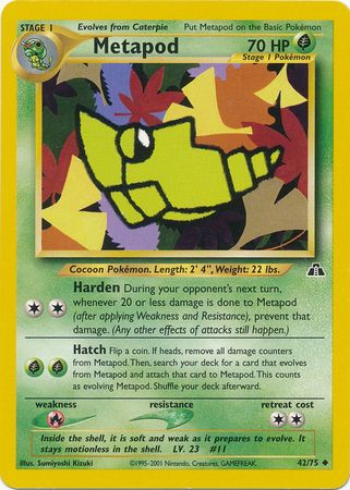 Metapod (42/75) [Neo Discovery Unlimited] | Exor Games Truro