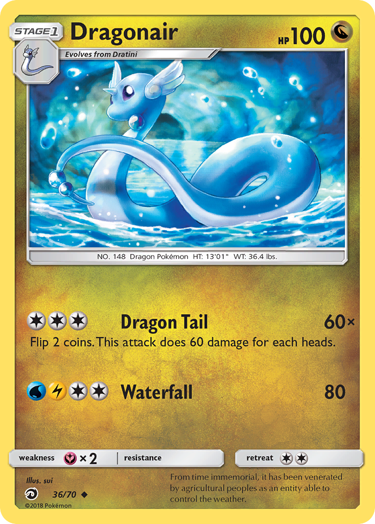 Dragonair (36/70) [Sun & Moon: Dragon Majesty] | Exor Games Truro