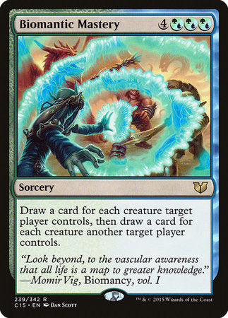 Biomantic Mastery [Commander 2015] | Exor Games Truro