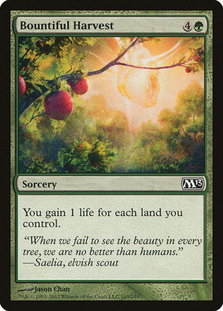 Bountiful Harvest [Magic 2013] | Exor Games Truro
