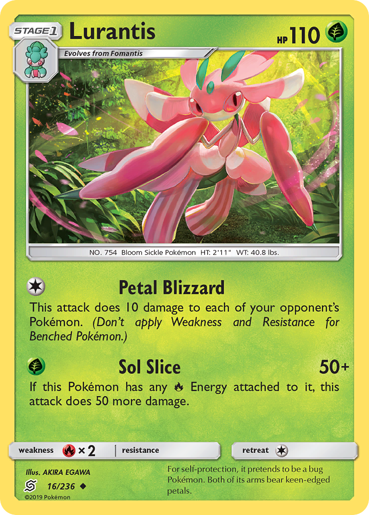 Lurantis (16/236) [Sun & Moon: Unified Minds] | Exor Games Truro