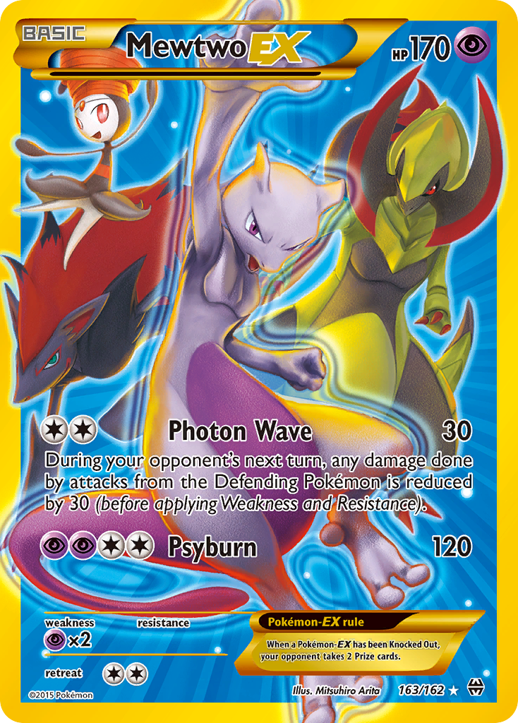 Mewtwo EX (163/162) [XY: BREAKthrough] | Exor Games Truro