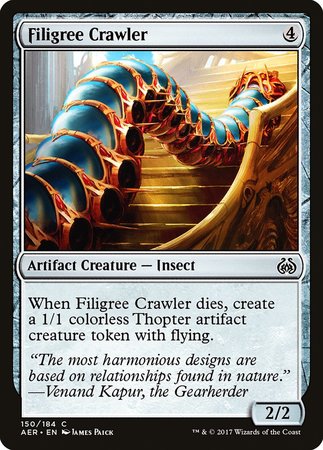 Filigree Crawler [Aether Revolt] | Exor Games Truro