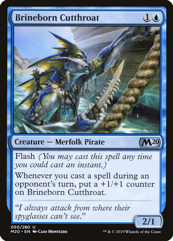 Brineborn Cutthroat [Core Set 2020] | Exor Games Truro