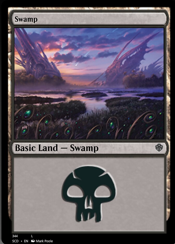 Swamp (344) [Starter Commander Decks] | Exor Games Truro