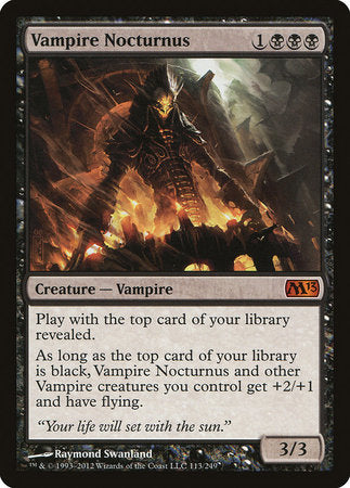 Vampire Nocturnus [Magic 2013] | Exor Games Truro