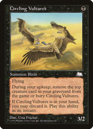 Circling Vultures [Weatherlight] | Exor Games Truro