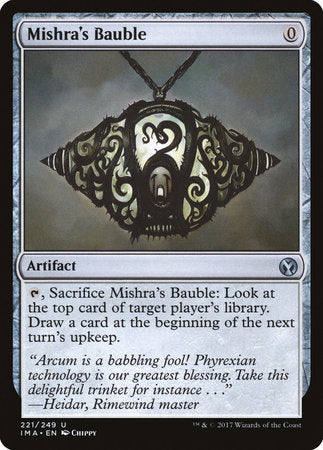 Mishra's Bauble [Iconic Masters] | Exor Games Truro