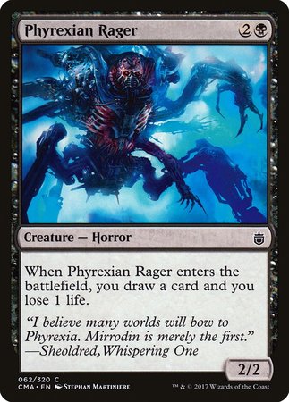 Phyrexian Rager [Commander Anthology] | Exor Games Truro
