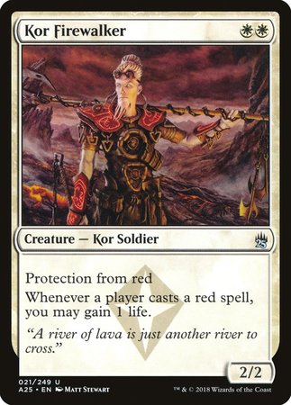 Kor Firewalker [Masters 25] | Exor Games Truro