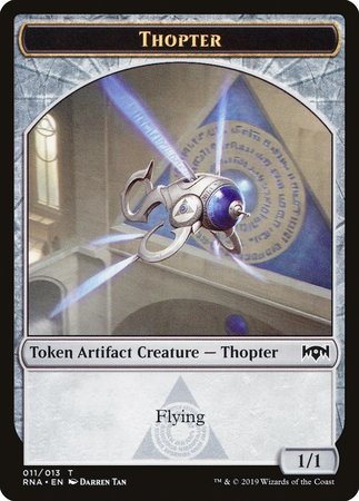 Thopter Token [Ravnica Allegiance Tokens] | Exor Games Truro