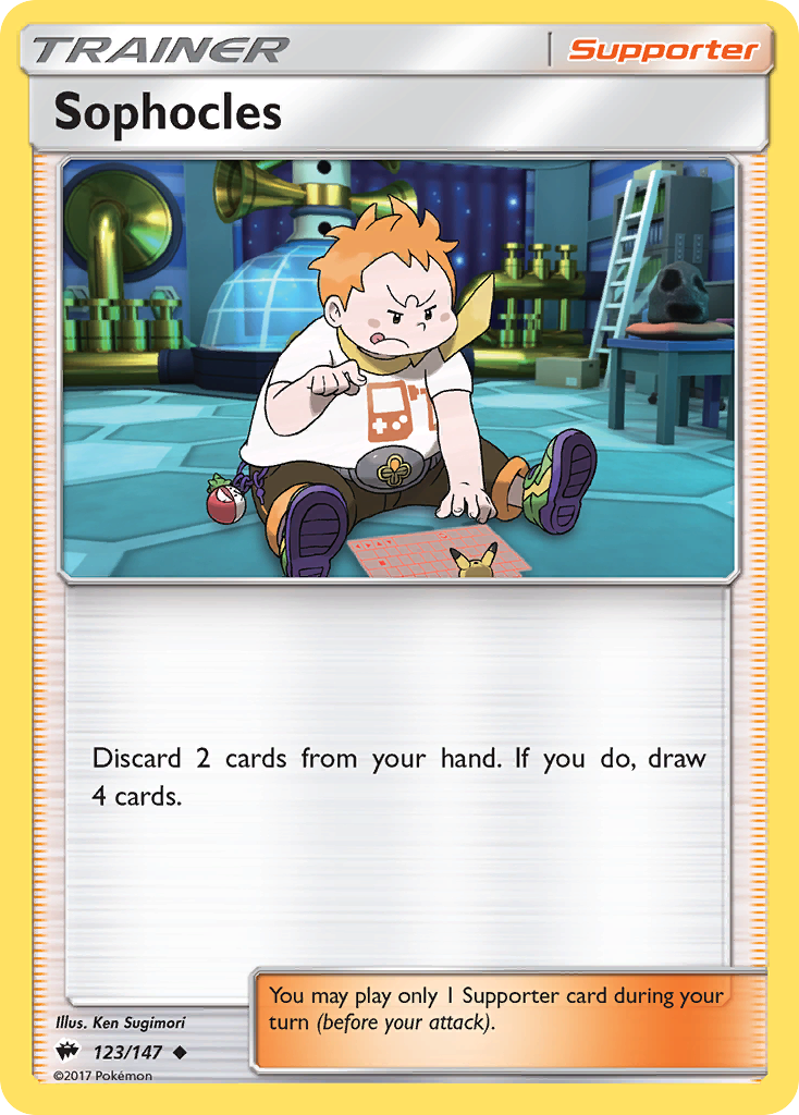 Sophocles (123/147) [Sun & Moon: Burning Shadows] | Exor Games Truro