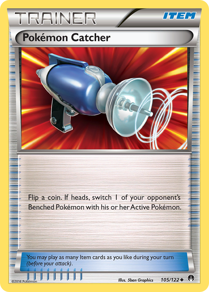 Pokemon Catcher (105/122) [XY: BREAKpoint] | Exor Games Truro