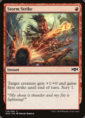 Storm Strike [Ravnica Allegiance] | Exor Games Truro