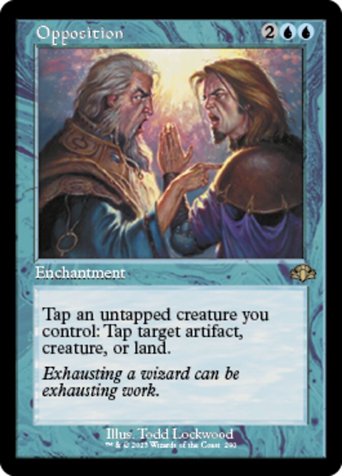 Opposition (Retro) [Dominaria Remastered] | Exor Games Truro
