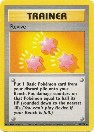 Revive (89/102) [Base Set Unlimited] | Exor Games Truro