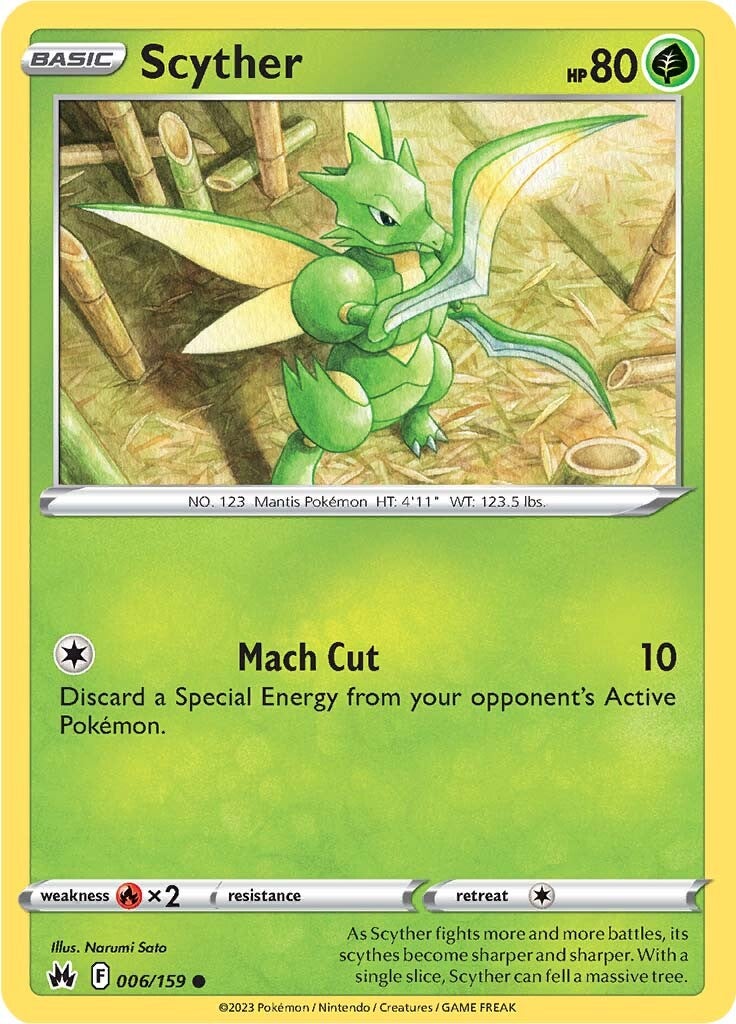 Scyther (006/159) [Sword & Shield: Crown Zenith] | Exor Games Truro
