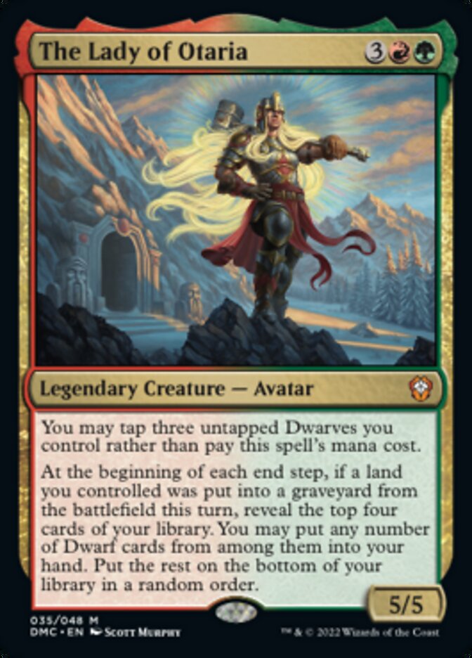 The Lady of Otaria [Dominaria United Commander] | Exor Games Truro