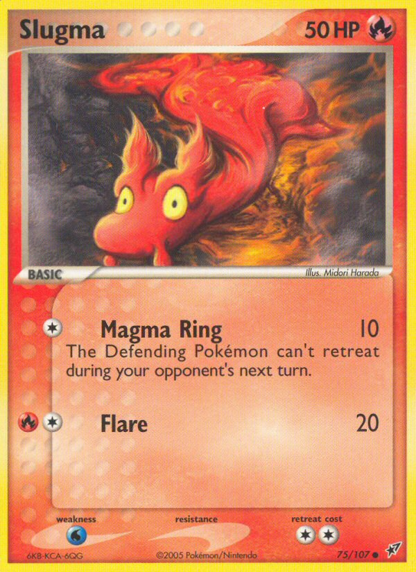 Slugma (75/107) [EX: Deoxys] | Exor Games Truro
