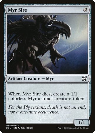 Myr Sire [Duel Decks: Elves vs. Inventors] | Exor Games Truro