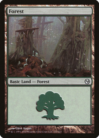 Forest (110) [Duels of the Planeswalkers] | Exor Games Truro