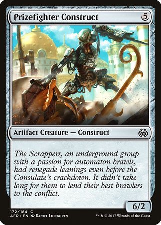 Prizefighter Construct [Aether Revolt] | Exor Games Truro