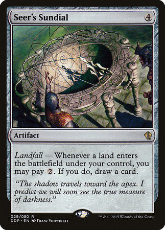 Seer's Sundial [Duel Decks: Zendikar vs. Eldrazi] | Exor Games Truro