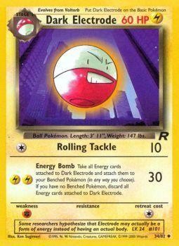 Dark Electrode (34/82) [Team Rocket Unlimited] | Exor Games Truro
