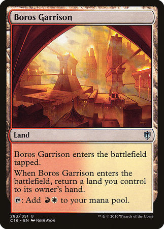 Boros Garrison [Commander 2016] | Exor Games Truro