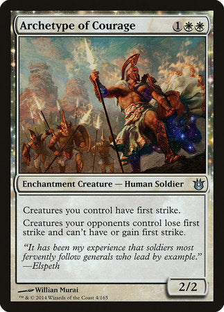 Archetype of Courage [Born of the Gods] | Exor Games Truro