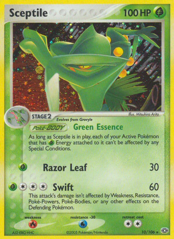 Sceptile (10/106) (Theme Deck Exclusive) [EX: Emerald] | Exor Games Truro