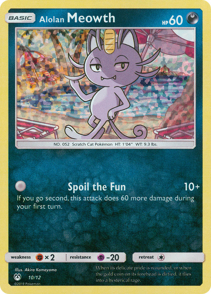 Alolan Meowth (10/12) [McDonald's Promos: 2019 Collection] | Exor Games Truro