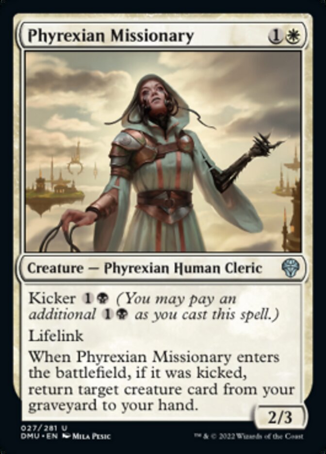 Phyrexian Missionary [Dominaria United] | Exor Games Truro