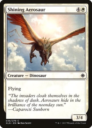 Shining Aerosaur [Ixalan] | Exor Games Truro