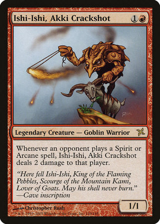 Ishi-Ishi, Akki Crackshot [Betrayers of Kamigawa] | Exor Games Truro