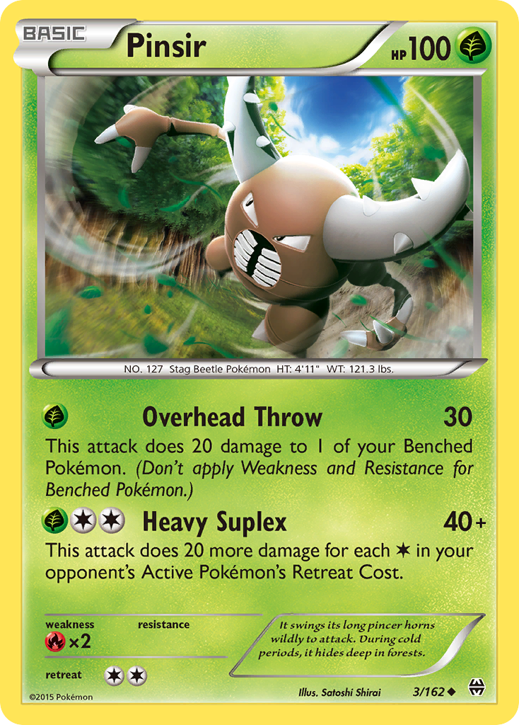 Pinsir (3/162) [XY: BREAKthrough] | Exor Games Truro