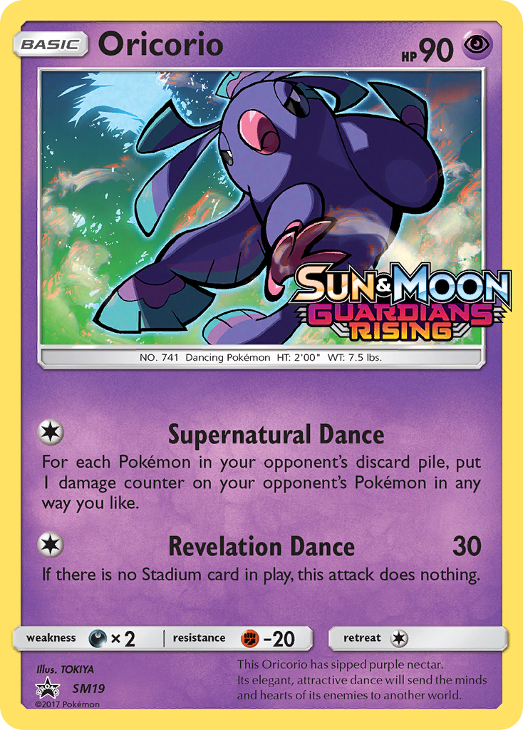 Oricorio (SM19) [Sun & Moon: Black Star Promos] | Exor Games Truro