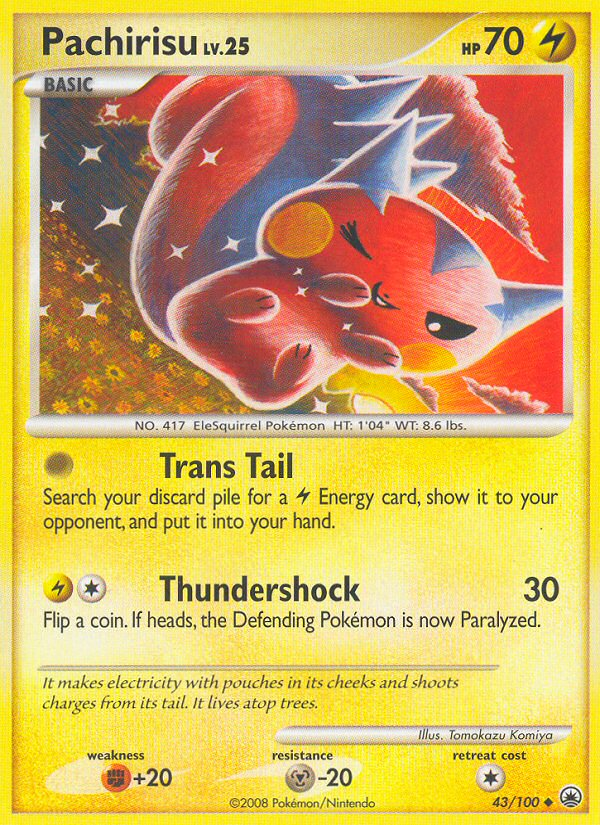 Pachirisu (43/100) [Diamond & Pearl: Majestic Dawn] | Exor Games Truro