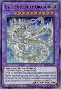 Cyber Eternity Dragon (Green) [LDS2-EN033] Ultra Rare | Exor Games Truro