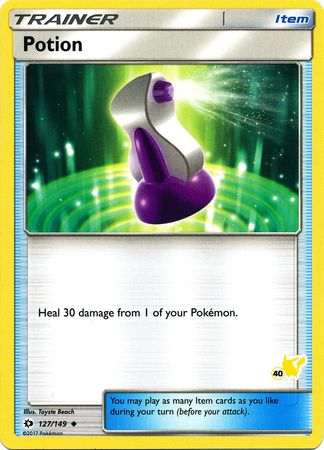 Potion (127/149) (Pikachu Stamp #40) [Battle Academy 2020] | Exor Games Truro