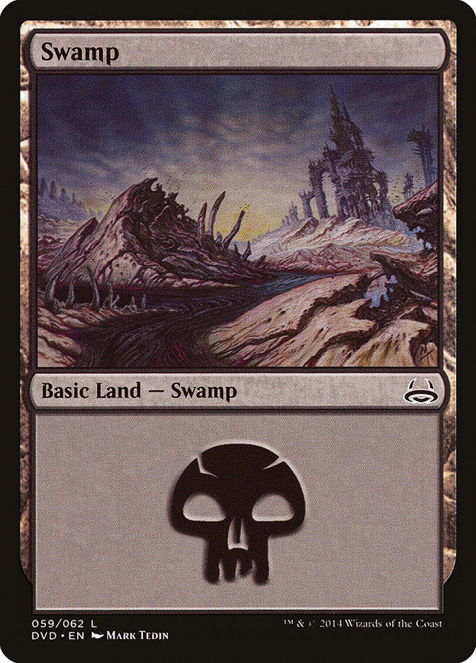 Swamp (59) (Divine vs. Demonic) [Duel Decks Anthology] | Exor Games Truro