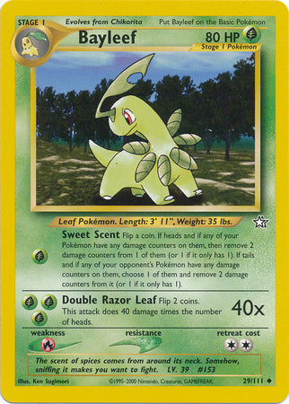 Bayleef (29/111) [Neo Genesis Unlimited] | Exor Games Truro