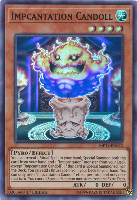 Impcantation Candoll [MP19-EN083] Super Rare | Exor Games Truro